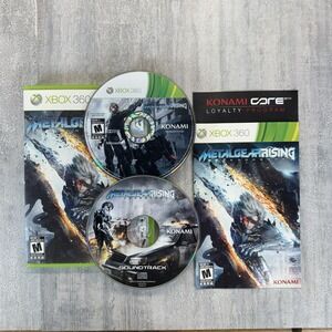 Metal Gear Rising: Revengeance Walmart Exclusive Xbox 360 -Complete w/Soundtrack